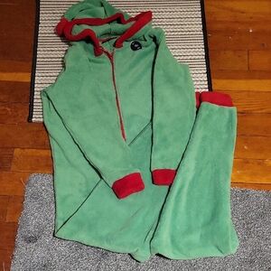 ELF Green and Red Men's Onesie